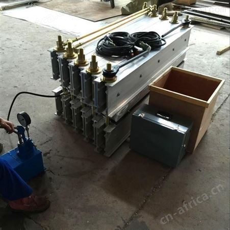 择众橡胶皮带电加热式硫化机 800mm输送带硫化器 质量轻