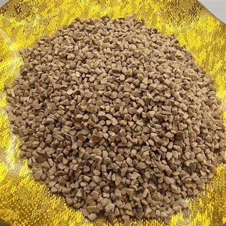 乾富厂家供应 核桃壳滤料 果壳滤料 截污能力强油污废水处理用核桃壳