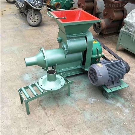现货供应小型练泥机 4kw挤泥机小功率大产量自动压泥 金辉