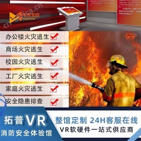 vr安全体验馆建设 VR安全帽撞击体验设备