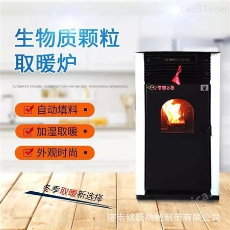 辽宁取暖炉厂家家用小型颗粒取暖炉 可烧水做饭的取暖炉 炊式采暖炉
