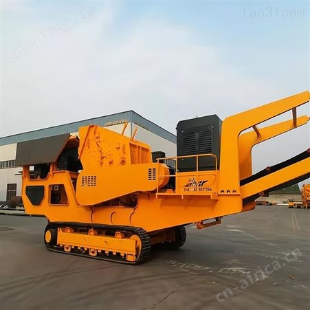 环保设备 建筑垃圾破碎站 煤矿石移动式破碎机厂家
