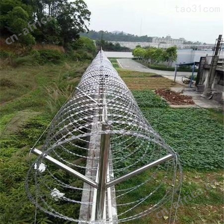 胶州销售刀片刺绳各种型号支架套管支架