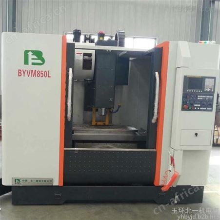 北一BYVM850L模具立式加工中心四轴联动线轨加工中心机床