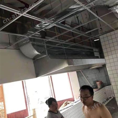 诸暨排风管道安装定做价钱 诸暨排烟管安装抽烟机