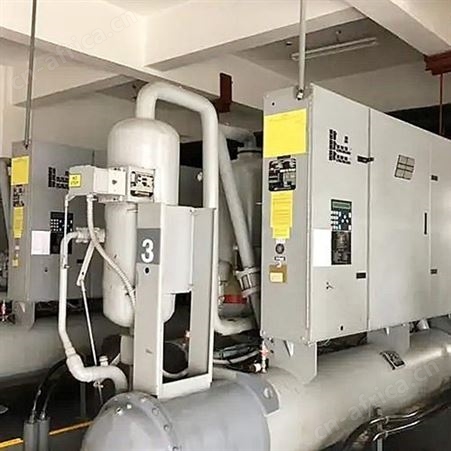 回收约克开利冷水机组 特灵麦克维尔空调 嘉益丰上门评估拆除