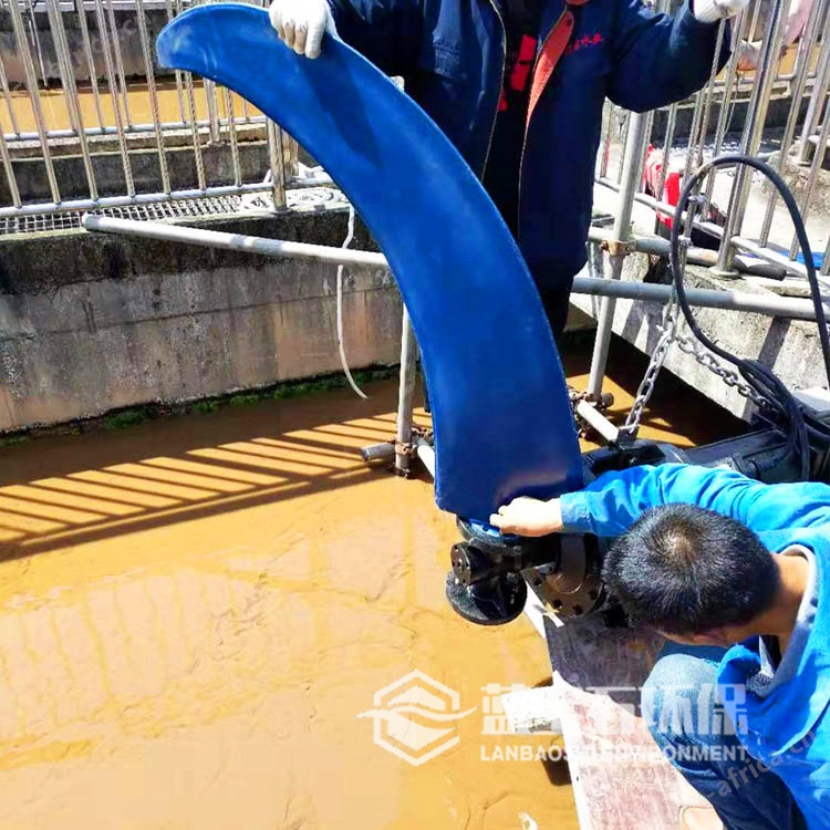 蓝宝石环保潜水推流器出故障原因和其性能QJB