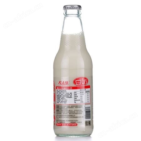 豆奶300ml玻璃瓶装植物蛋白饮料乳味饮品商超渠道