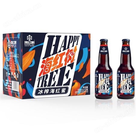 冰榨海红蜜瓶330ml*15玻璃瓶装整箱销售碳酸饮料