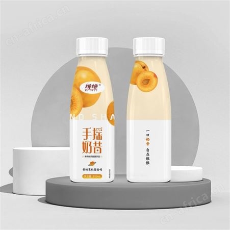 维维手摇奶昔酸奶饮品嚼酸奶果粒酸网红酸奶草莓黄桃酸奶