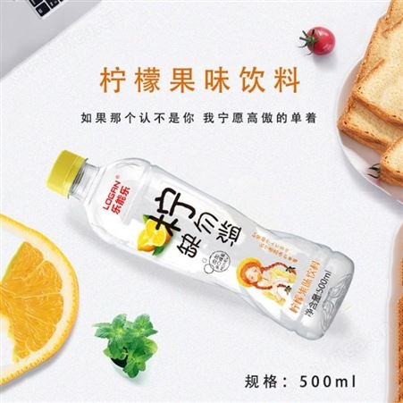 柠檬果味饮料500ml夏季饮品整箱销售商超渠道