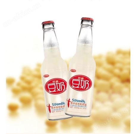 豆奶300ml玻璃瓶装植物蛋白饮料乳味饮品商超渠道