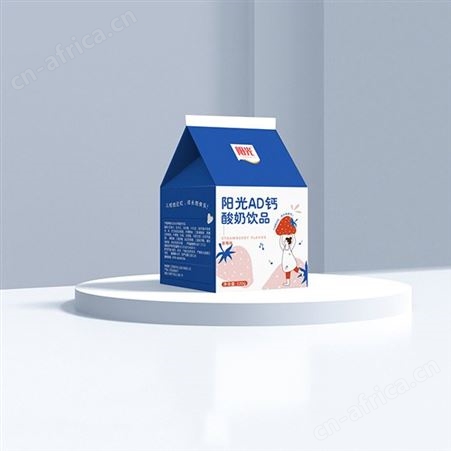 AD钙乳酸菌饮品草莓味盒装乳味饮料酸奶饮品