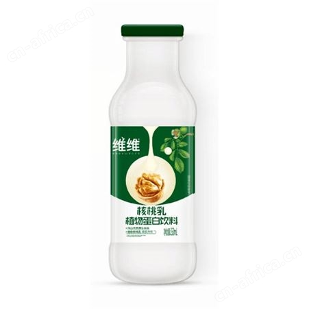 无糖核桃乳植物蛋白饮品玻璃瓶装250ml×20瓶