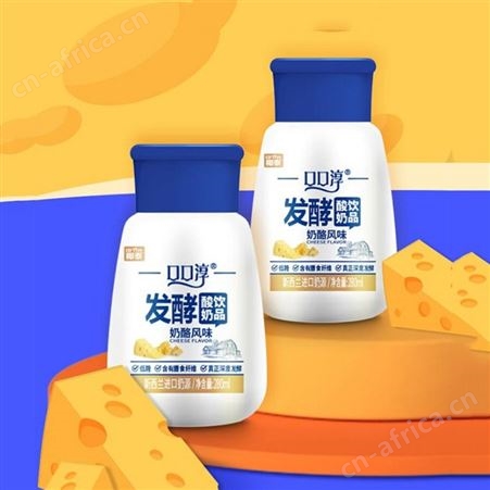 口口淳发酵酸奶饮品奶酪风味280ml低糖营养双蛋白