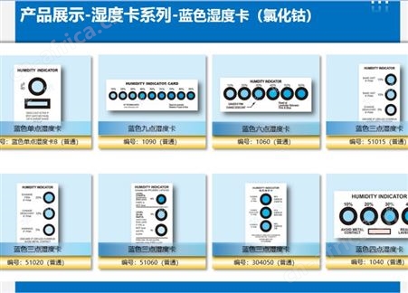 湿度卡 环保无钴无卤湿度指示标签 电子元件适用 支持定制