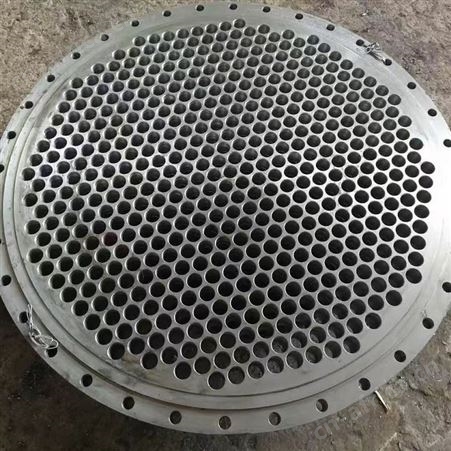 大口径管板 折流板 不锈钢法兰多孔管式热交换器 规格支持图纸定做