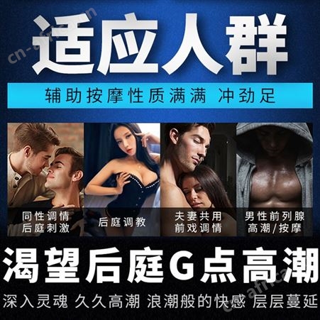 斯汉德爱箭无线遥控后庭用具男女通用震动按摩肛塞玩具批发