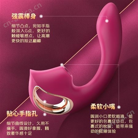 斯汉德塞勒涅9频变速吮吸女用器具刺激G点按摩棒