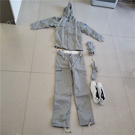 屏蔽服电力施工高压静电服带电作业绝缘屏蔽服全身安保绝缘服套装