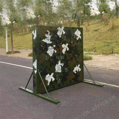 户外体能拓展器400米障碍移动式四百米高墙低桩网器材继开