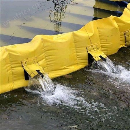 PVC软体水坝河岸截流便携式围水墙临时抢险注水拦水坝防漏继开