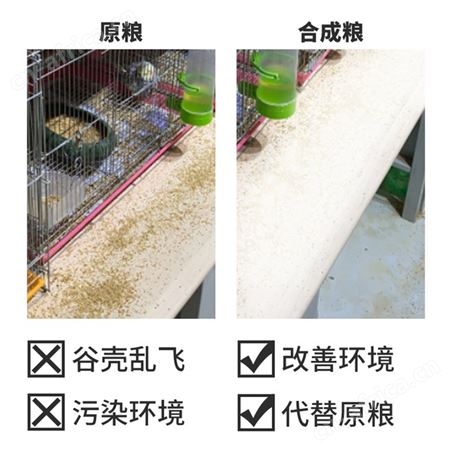开元全价合成鹦鹉粮500g玄凤虎皮牡丹无壳颗粒粮鸟食滋养丸