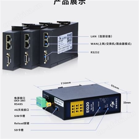 蓝蜂数据上云可视化模块手机远程监控异地上下载远程处理故障EG20
