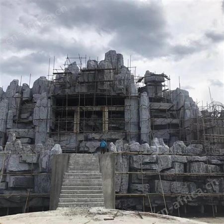 桂林塑石假山设计 塑石假山价格 塑石假山图片 塑石假山厂家湘岩园林