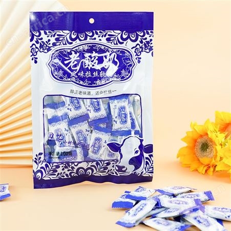 粤光宝香糖果老酸奶风味拉丝软糖休闲食品小零食招商代理厂家批发