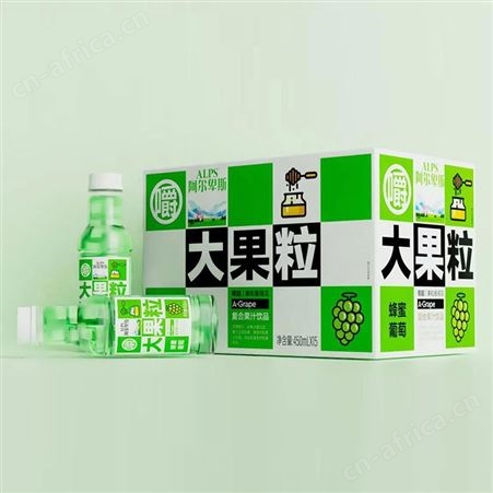 阿尔卑斯大果粒复合果汁饮品蜂蜜荔枝味商超流通招商代理