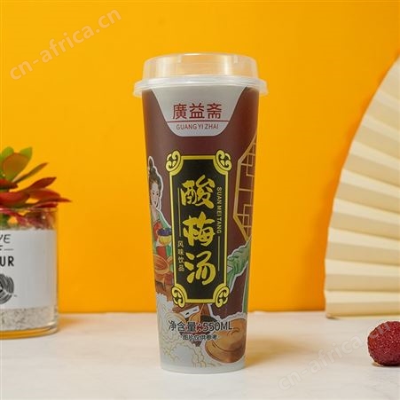 廣益斋冰杨梅风味饮品550ml市场空间大
