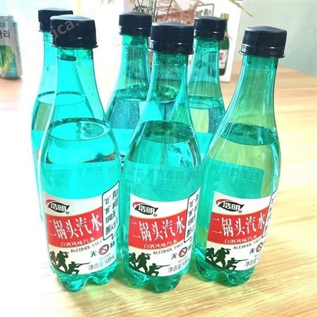 浩明白酒风味汽水无酒精二锅头招商代理箱装500ml