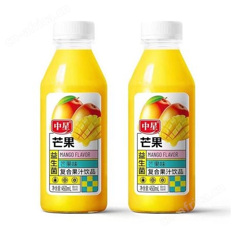 中星猕猴桃味益生菌复合果汁饮品果汁饮料450ml厂家招商