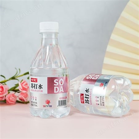 增健玫瑰花茶味苏打水饮品375ml整箱批发代理