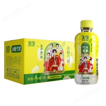 光能青梅绿茶风味饮品300mlX12瓶招商扶持政策好