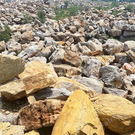 千层石批发 假山园林庭院景区造景驳岸石料 文建石材