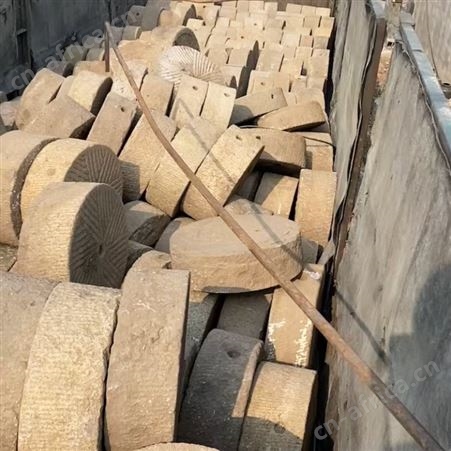 花岗岩老石磨 不易风化 旧石磨盘批发 质地坚硬 文建石材