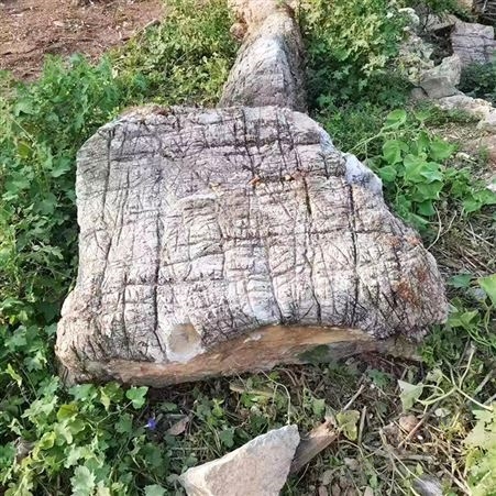 生态园假山石 瀑布景观塑石 黑龟纹石 别墅假山批发