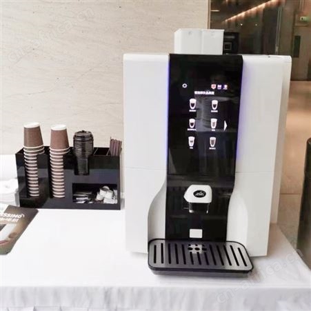 商用桌面台式多功能立式现磨咖啡饮料一体咖啡机