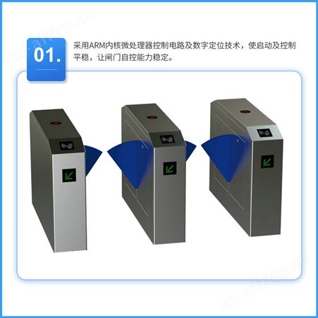供应人脸识别人行通道闸翼闸地铁小区工地智能刷卡出入口道闸