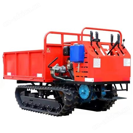 小型爬山虎 自卸式履带运输车 果园运输自卸车