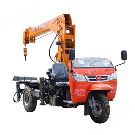 3吨农用三轮吊车 园林绿化移树小型起重机 建筑工程用
