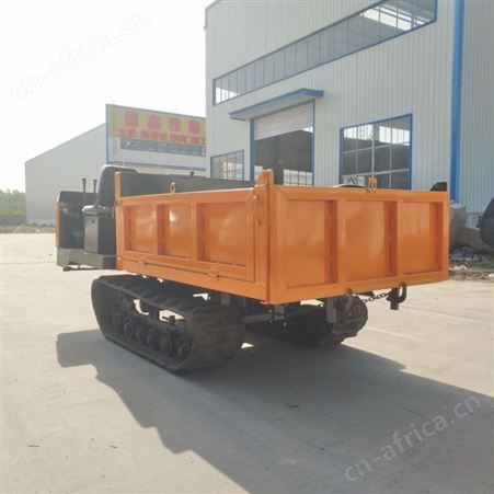 山地履带运输车驾驶型全地形爬山虎 果园农田自卸搬运车