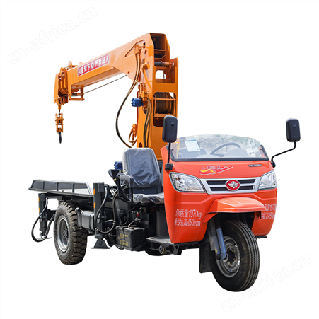 4吨农用建房楼板三轮吊车 建筑工程前三后二起重机小型随车吊
