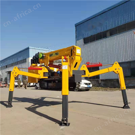 源兴小型蜘蛛吊遥控操作3吨5吨8吨折叠油电两用微型履带起重机