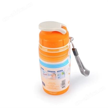 乐扣乐扣 彩色运动水杯 350ml HPP 726FU *团购批发