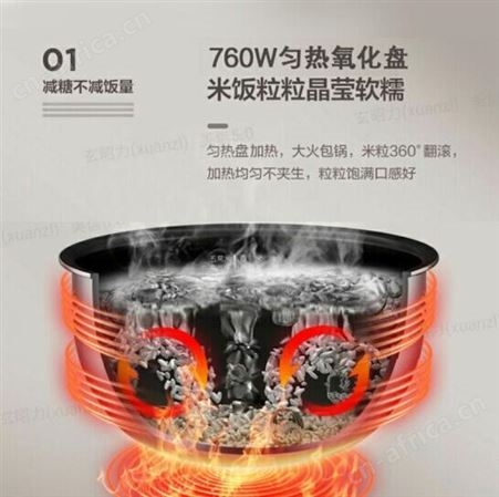 美的低糖电饭煲40LR80 企业礼品团购 公司年会礼品