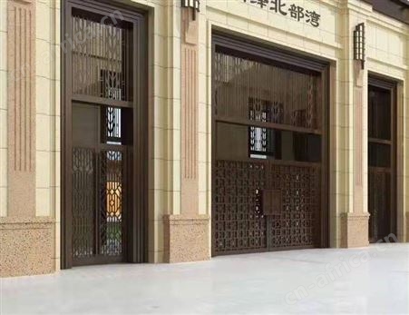 西安铜门厂家承接安装字母铜门设计仿古铜门