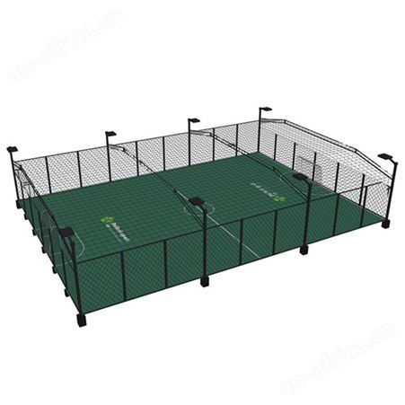 PE笼式足球标准型 笼式足球场护栏网 笼式足球场地报价 耐腾品牌